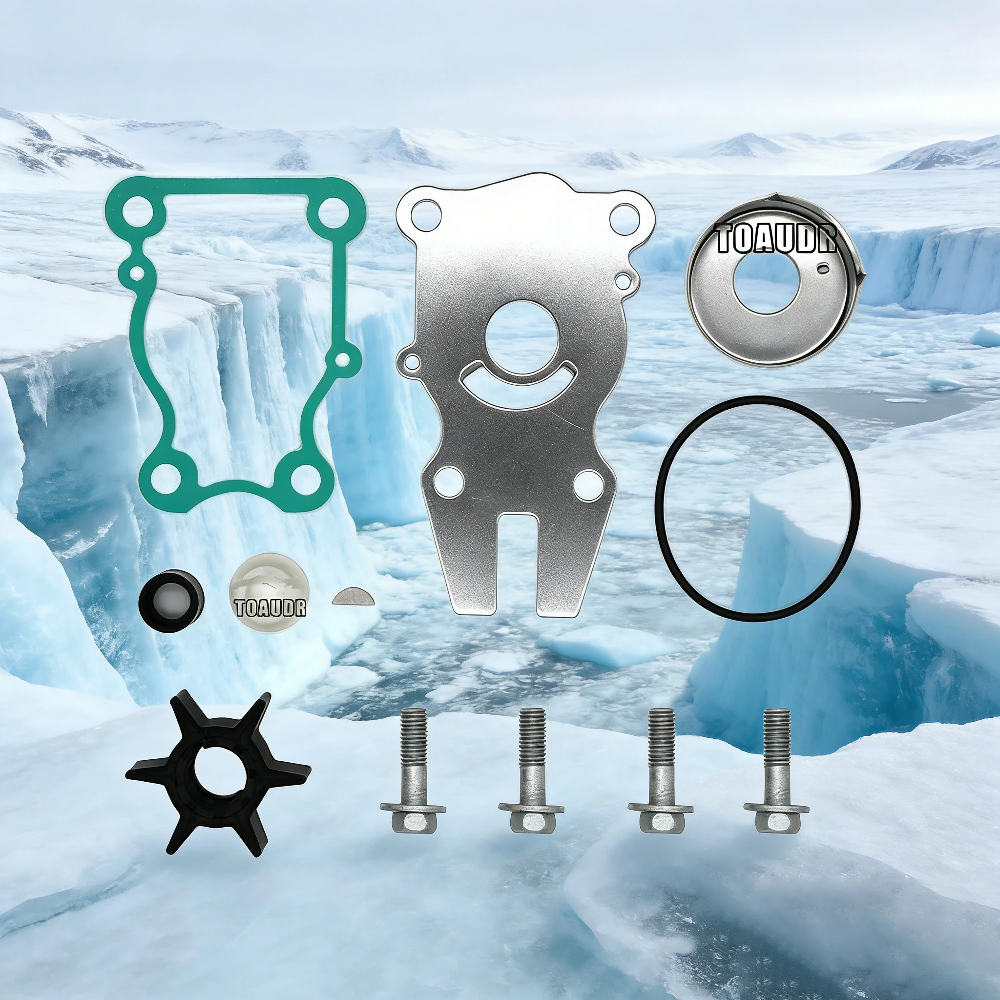 

63D-W0078 Water Pump Repair Kit for yamaha 2 Stroke 40HP 50HP 4 Stroke F40 FT50 F50 F60 63D-W0078-00 63D-W0078-01