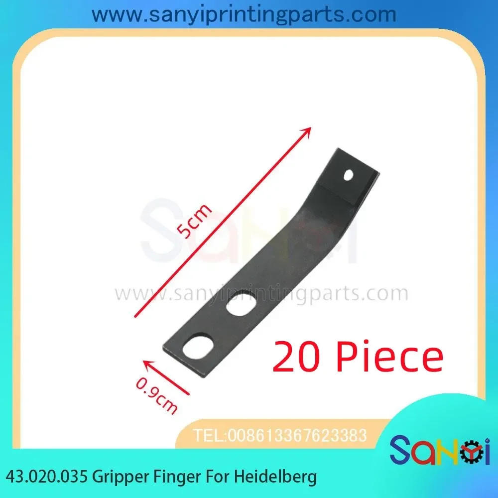 

20 шт., 43.020.035, захват для печати, палец для Heidelberg GTO52 GTO46 CD102 SM102 XL105, детали машины