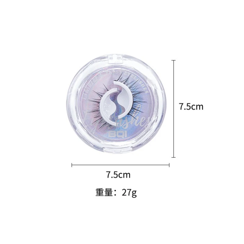 Künstliche Wimpern ohne Kleber, integrierter Eyeliner, selbstklebende falsche Wimpern, einfache 3-Stufen-Anwendung, perfekt für Anfänger, wiederverwendbar