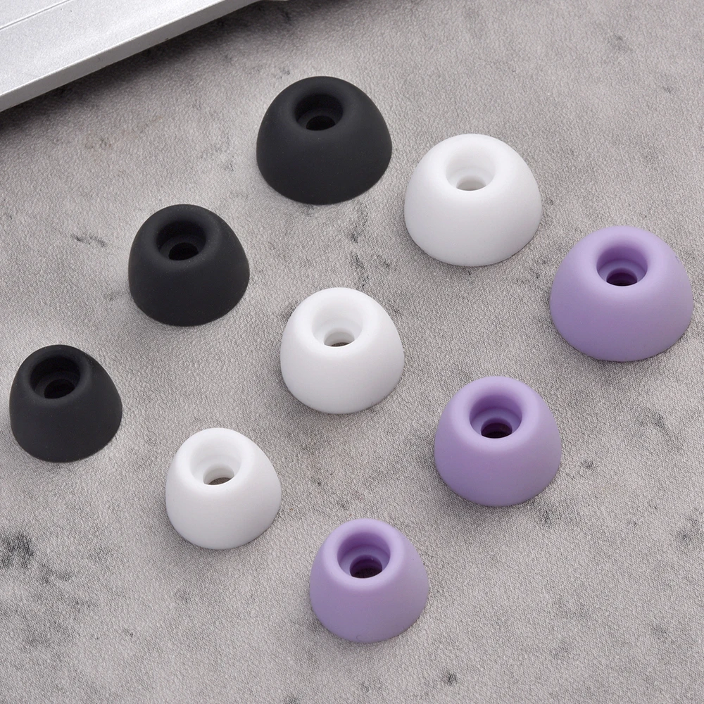 

6Pcs Silicone Ear Tips for Samsung Galaxy Buds 2 Pro TWS Eartips SM-R510 Earbuds Tips Galaxy Buds2 Pro Soft Earplugs