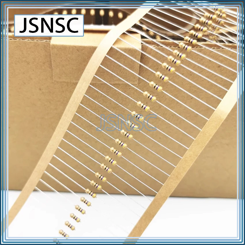 JSNSC 5000PCS 5% 1/4W 0.25W 1K 22K 24K 27K 30K 33K 36K 39K 43K 47K 51K 56K 62K 68K 75K 82K 91K 100K OHM carbon film DIP resistor