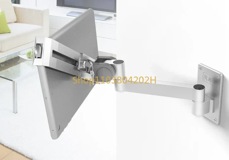 Wall Mount with Lock Anti-theft IPadPro Tablet Stand 7-12.9 Available Restaurant Show Mount Wall Hanger