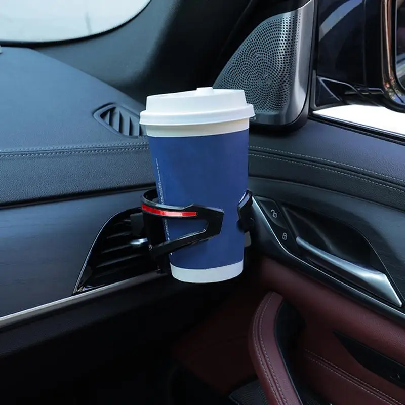 Car Air Vent Cup Holder Car Drink bottle Holder Adjustable Multifunctional Car Outlet Air Vent bottle Mount With Clips