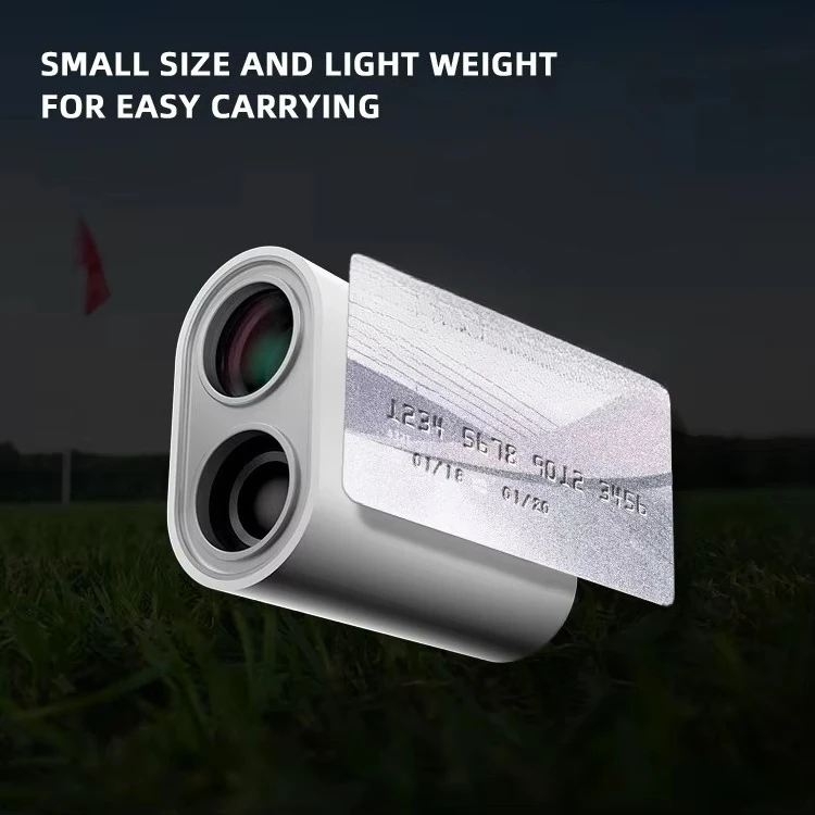 เครื่องวัดระยะทางกอล์ฟรุ่นใหม่ 1000 เมตร รับทำโลโก้ตามสั่ง MOQ ต่ำ สำหรับกีฬากอล์ฟและล่าสัตว์