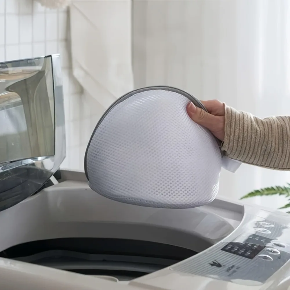 Bra Laundry Bag for Washing MachineAnti DeformationLingerieWash BagShell TriangleBra Bag Home Organization and Storage Laundry