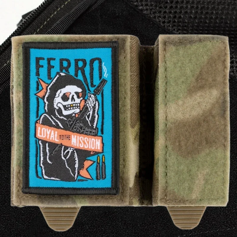 FERRO Pharaoh Tactical Armband Emblem Loyal Reaper Mission Patch Hook and Loop Morale Badge Backpack Accessories Stickers