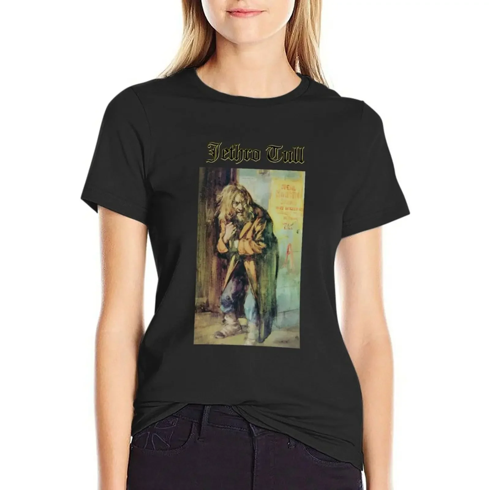 

Jethro tull shirt - Aqualung T-Shirt vintage clothes quick-drying lady clothes t-shirts for Women graphic tees