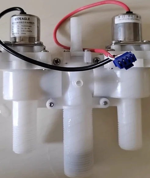 

Smart toilet pulse valve flush valve solenoid valve