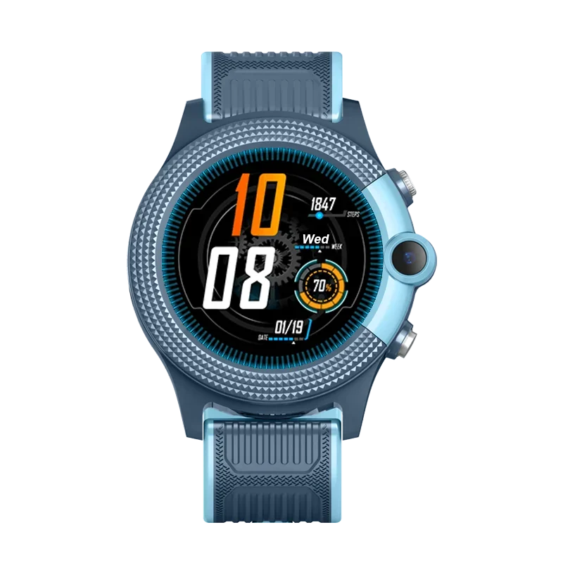 Smart 4G GPS WI-FI Tracker Locate Kid Students Men Remote Camera Voice Monitor Wristwatch SOS Video Call Android Phone Watch