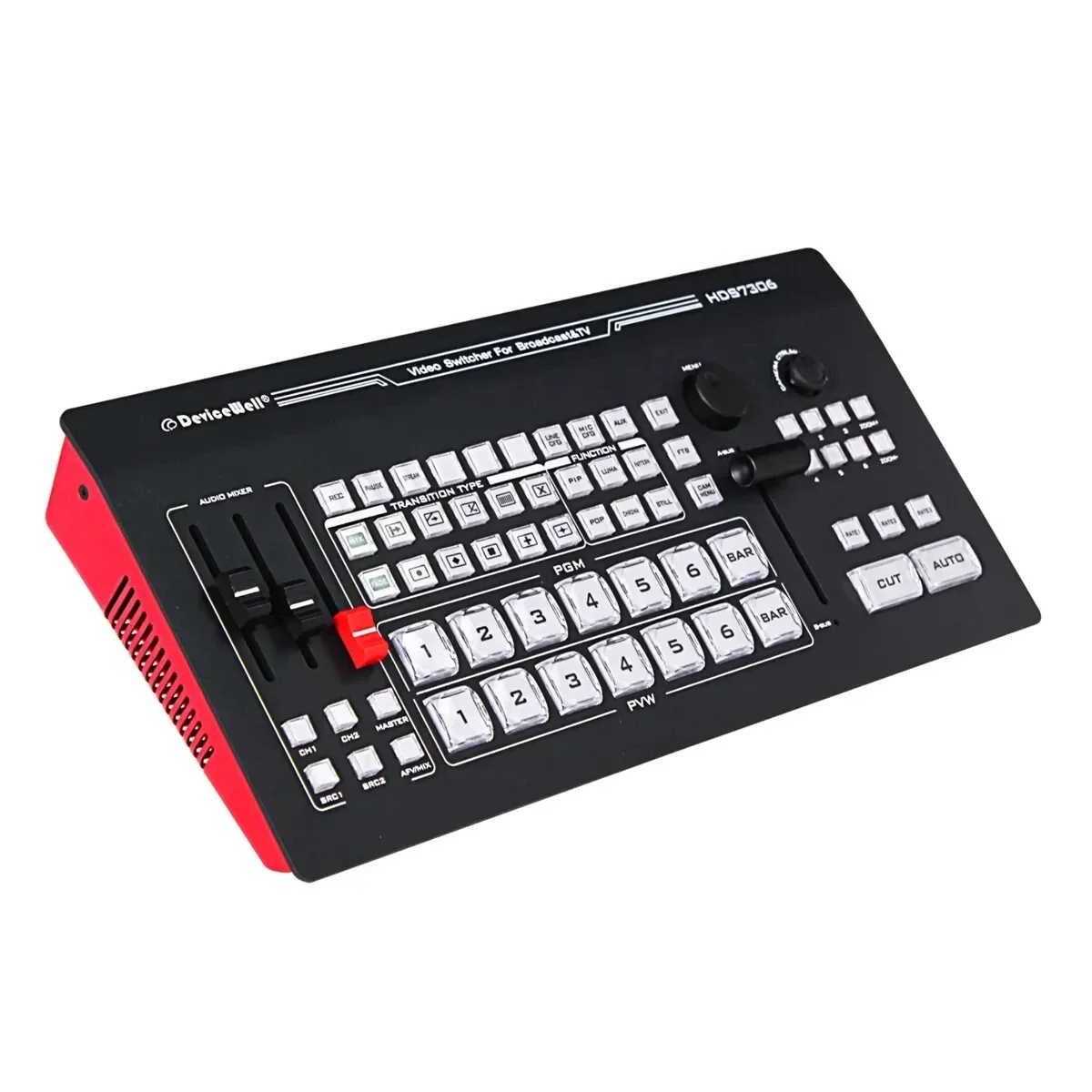 

DeviceWell HDS7306 Mini Switcher 6 Channel HD Video Switcher With 4 SDI 2