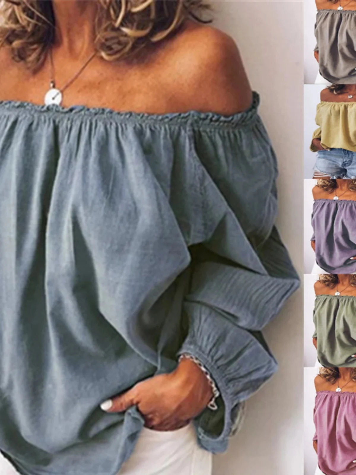 

Long Sve irt Color Line Ne Loose Casual Sle Polyester Fiber Warmth Printed Open Cardigan Fem Faion Autumn 2024