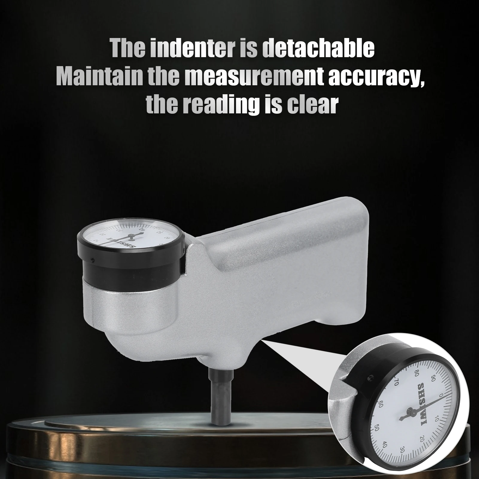 Durometer 934‑1 0‑100HBa Barcol Hardness Tester Portable Indentation Hardness Gauge Durometer for Aluminum Alloy Copper
