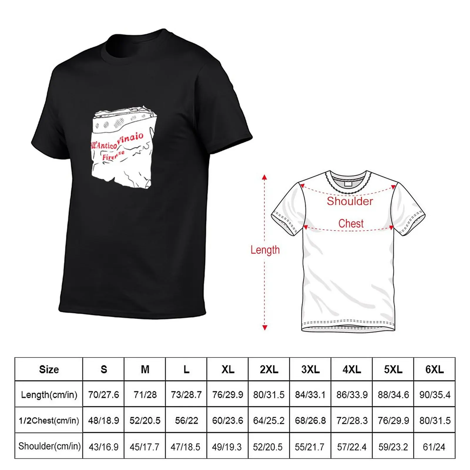 New All'Antico Vinaio Panini Illustration T-Shirt funny t shirt heavyweight t shirts Blouse mens graphic t-shirts