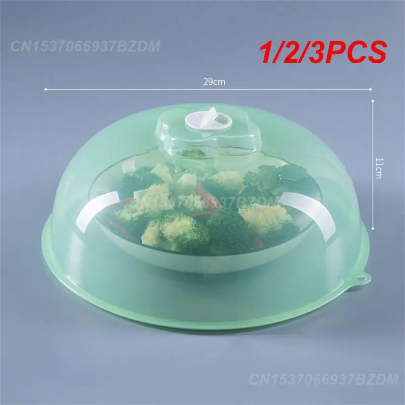 1/2/3PCS Microwave heating insulation dish cover high quality plastic non-toxic high temperature resistant kitchen