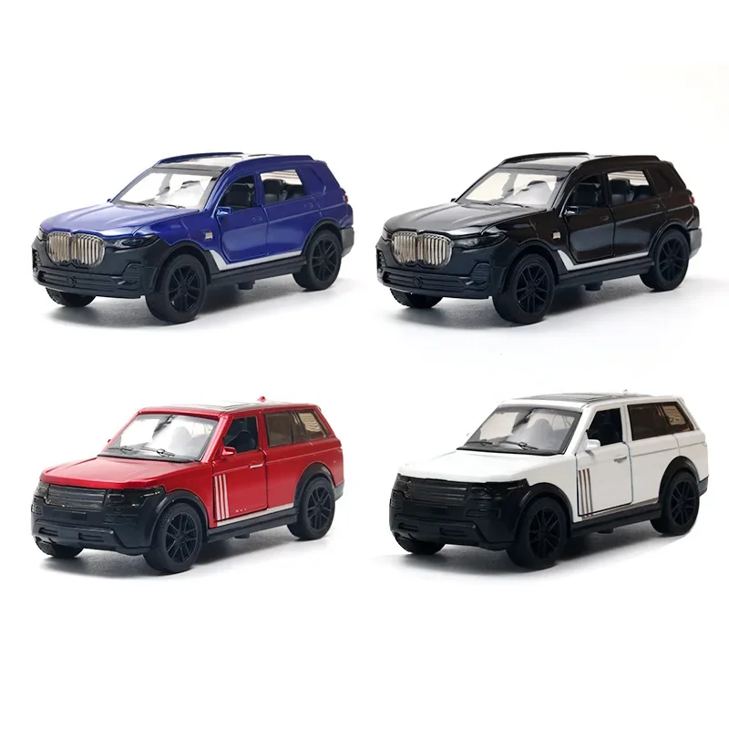 1:43 Off-road Alloy Car Suv Hummer Qversion Mini Anime Action Figure Can Open The Door Model Toys Gifts Collection Ornament