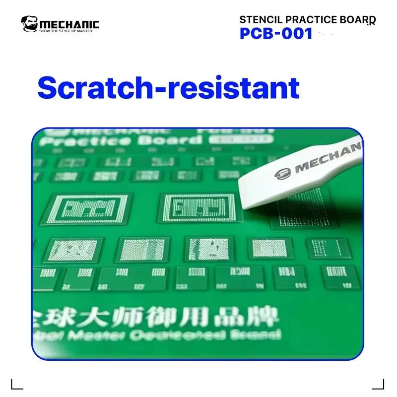 MECHANIC BGA Übungsplatine für PCB, Löt-Trainingsplatte für iPhone 17 Motherboard-Chip-Rework, Löt-Übungs- und Reparatur-Handwerkzeug – Detail 4