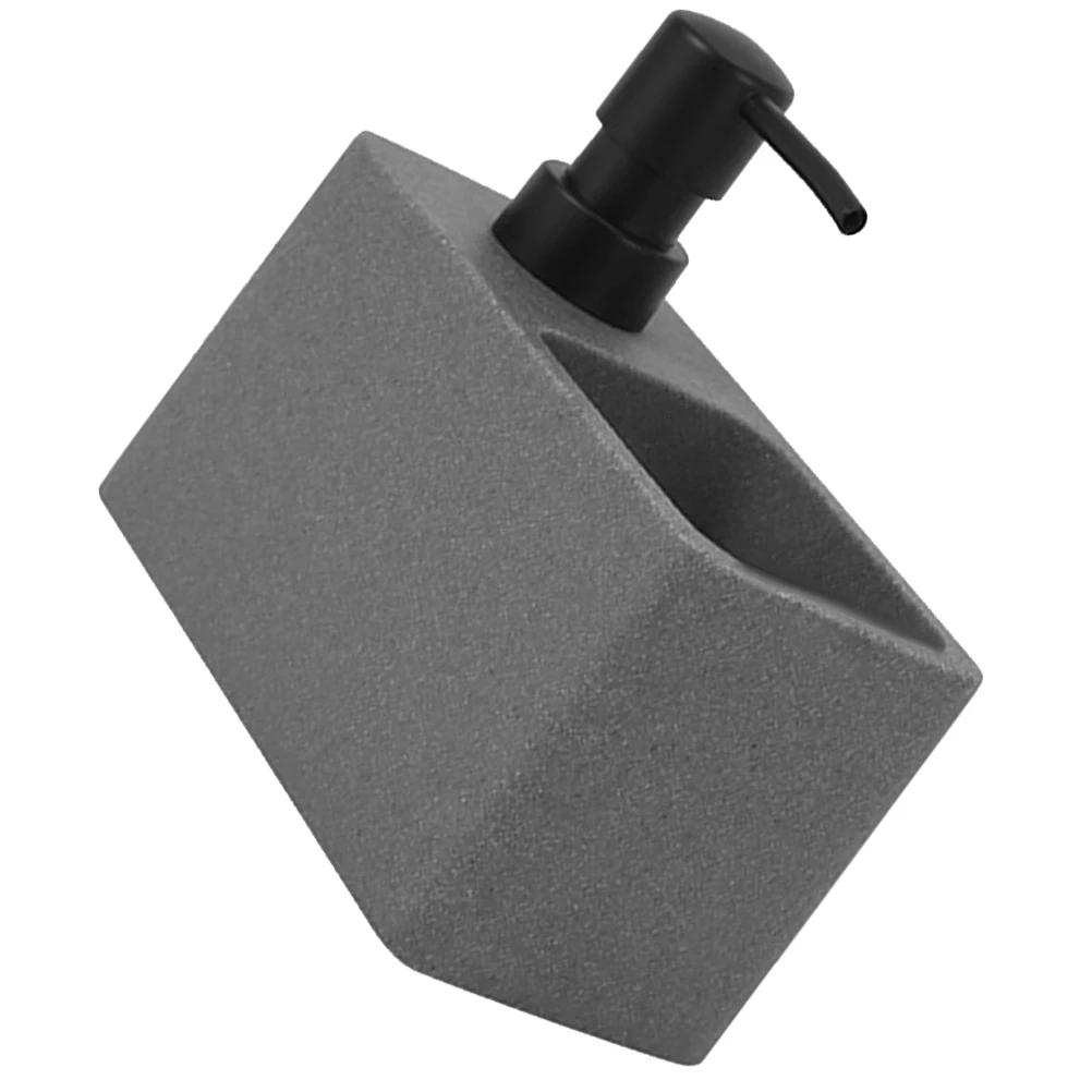 

Dispenser Soap Dispenser Kitchen Bottle Kitchen Sponge Holder Gray Leak Proof Design Dish Soap Storage Box Portable