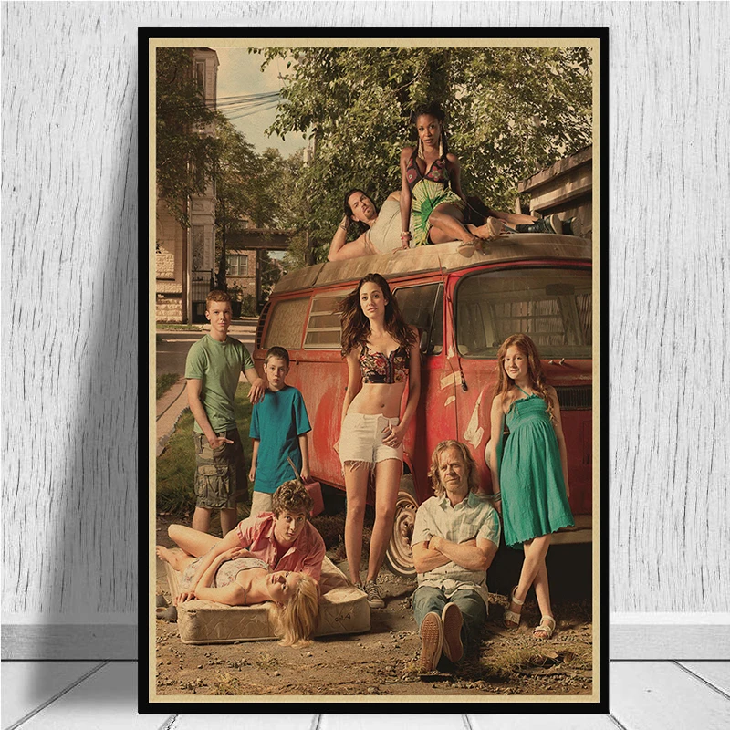 Shameless TV Series Show  Classic Movie Kraft Paper Poster Bar Cafe Living Room Dining room Wall Decorative Paintings