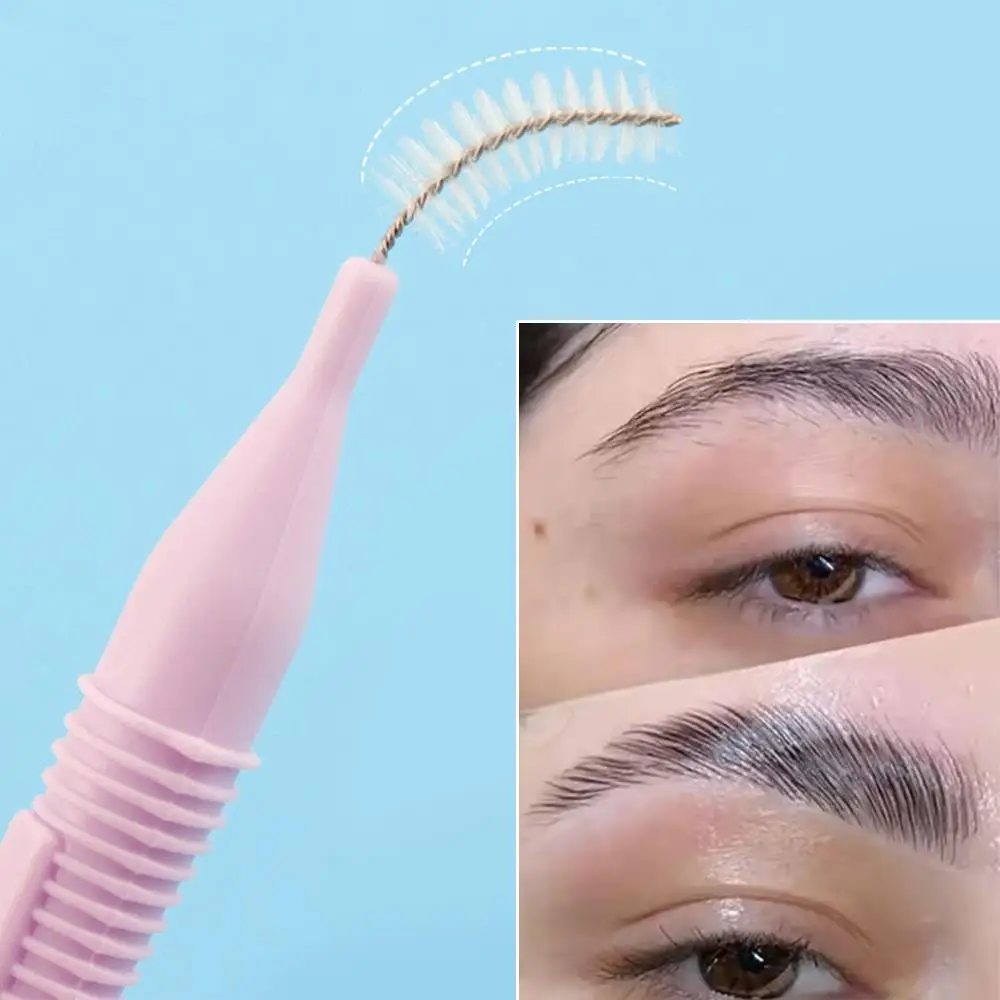 

10pcs/Bag Soft Brow Perm Brush Professional Mini Disposable Brow Lifting Brushes Eyelash Cromb Brow Styling Women Makeup Tools