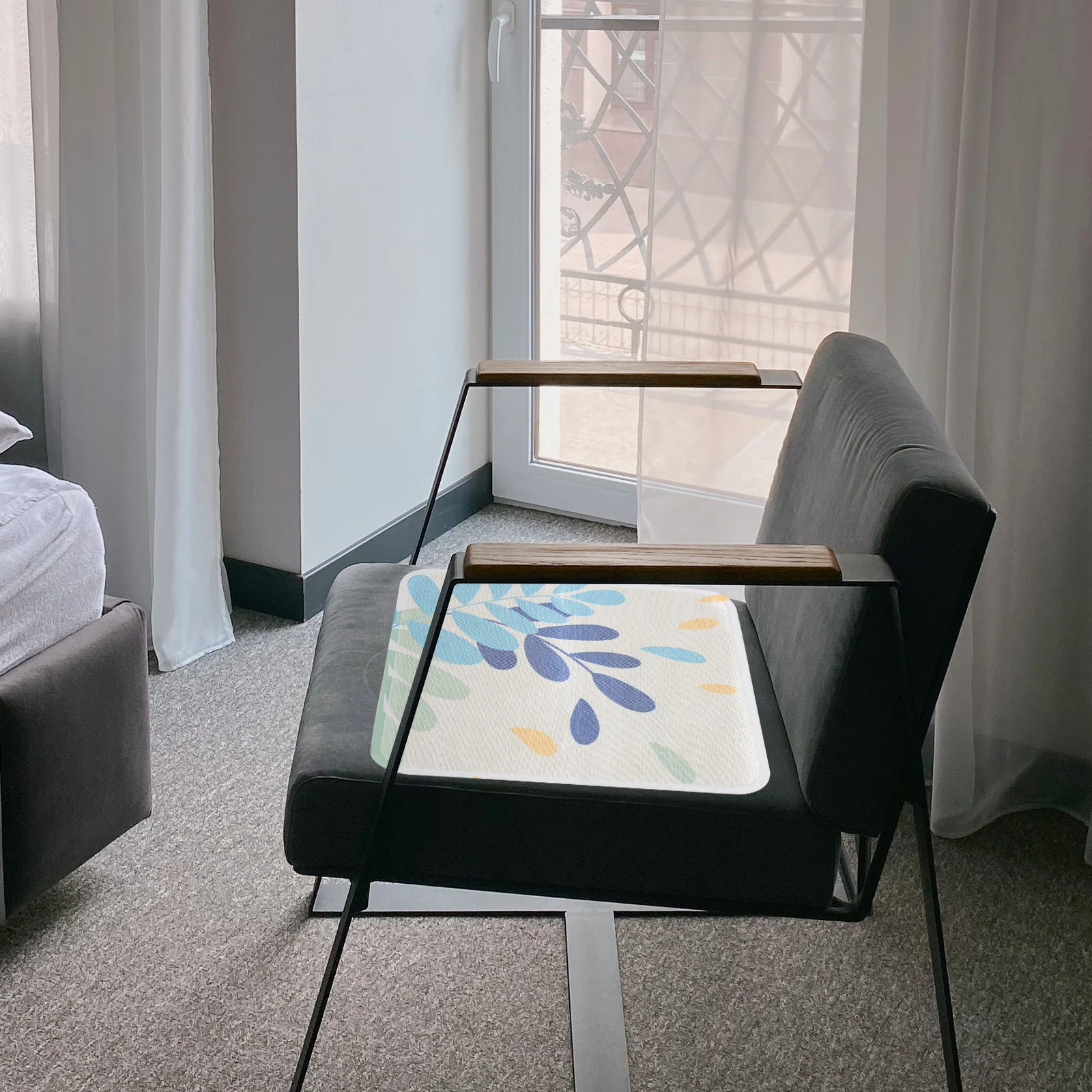 

Ice Silk Seat Cushion Polyester Pad Cooling Car Seats Pads Office Chairs Cushions Breathable Anti Slip Mat Summer Gifts