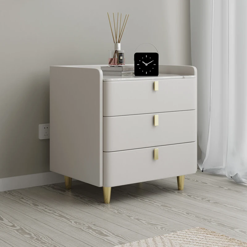 Rattan Furniture Bed Side Table Night Buros Recamera Bedside Tables Dressers For Bedroom Cabinet Cool Stuff Room Nightstand Beds image 2