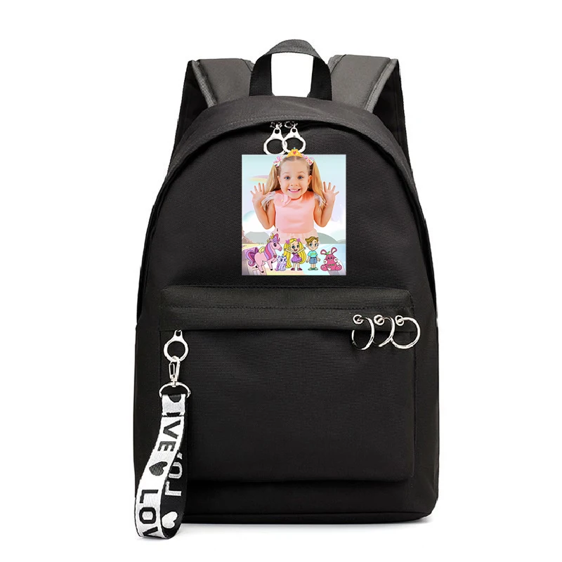 Diana e Roma Show Zaino Nuovo stile Cartoon Kids Borsa per bambini Zaino per ragazzi e ragazze Zaino a tracolla