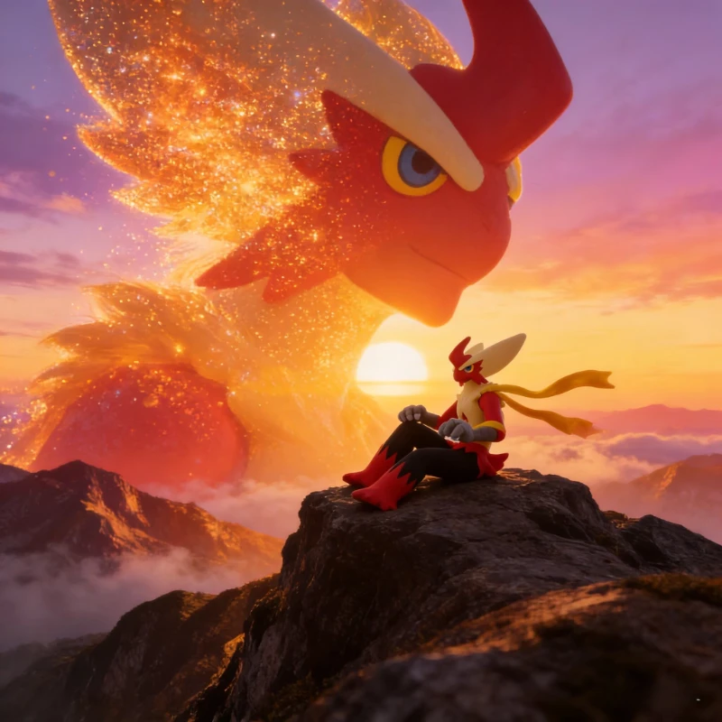 colecao-de-monstros-pokemon-da-takara-tomy-figura-mini-resin-super-blaziken-modelo-de-personagem-brinquedos-para-presentes-de-aniversario-para-criancas