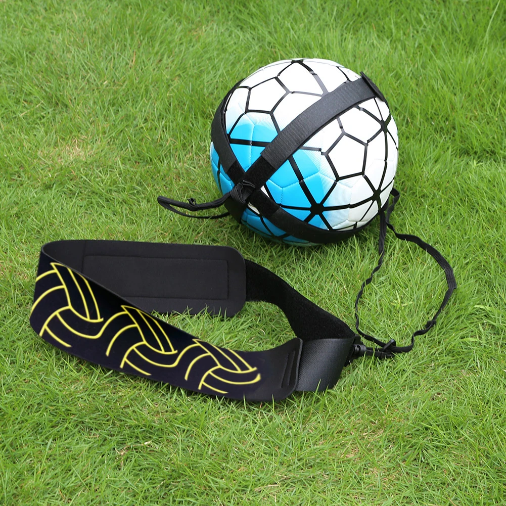 

Kick Soccer Training Equipment Practical Soccer Trainer Elastic Belt Adjustable Improve Responsiveness for Beginner Supplies