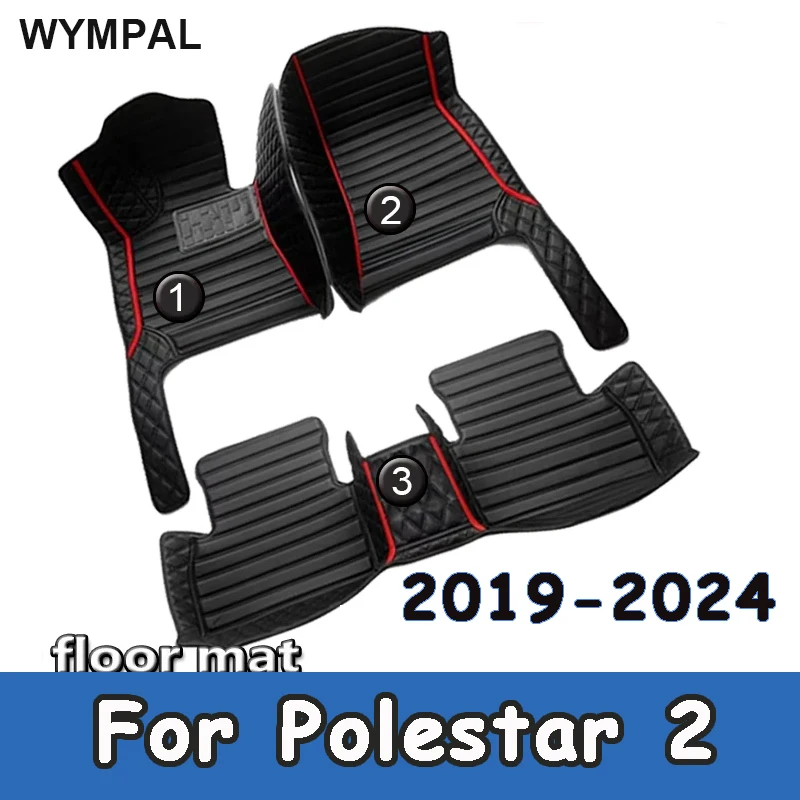 

Автомобильные коврики для Polestar 2 2019 2020 2021 2022 2023 2024, дропшиппинг, центр, авто аксессуары для интерьера