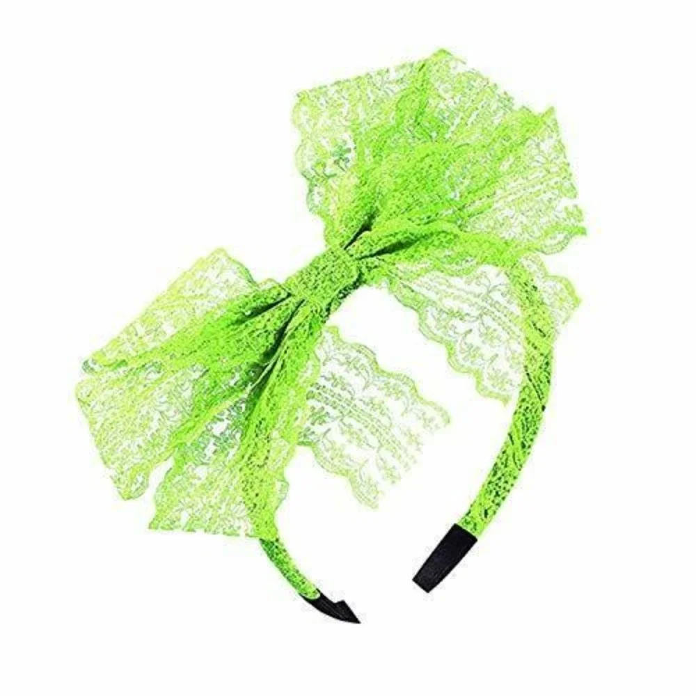 Ensemble d'accessoires de costume de fête fantaisie des années 1980 avec des couleurs vertes, tenue des années 80, ensemble d'accessoires de costume des années 80