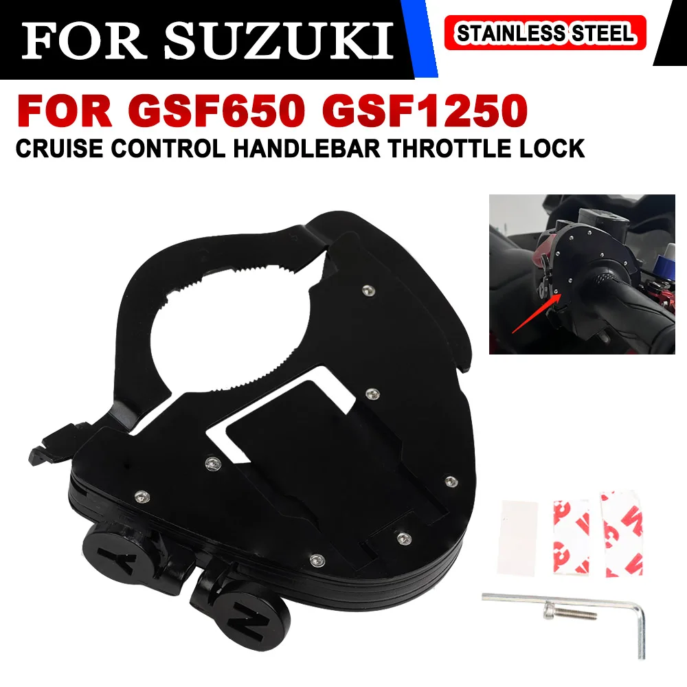 

For Suzuki GSF650 GSF1250 Bandit 650 1250 N NA GSF 1250 650 Motorcycle Accessories Cruise Control Handlebar Throttle Lock Assist