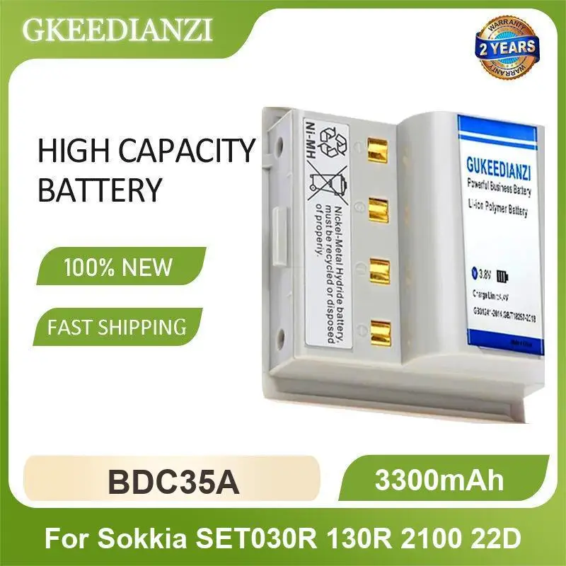 

Battery For Sokkia 3D Pipe Laser TP-L6 Topcon Total Station GM-52 RC-5 Layout Navigator LN-150 SET030R 130R 2100 22D