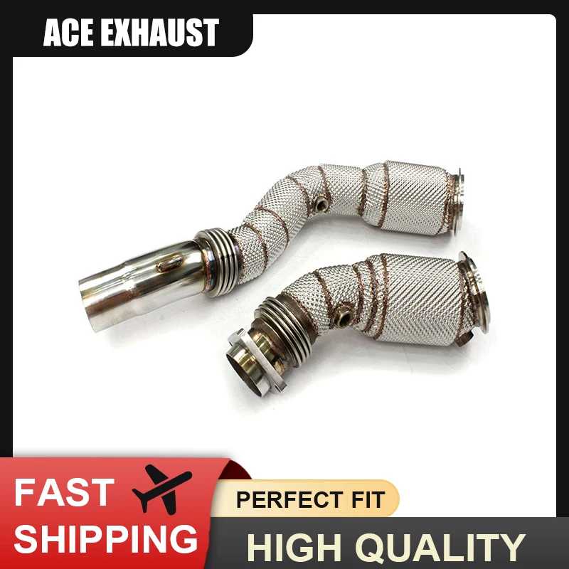 

ACE Hot Selling High Quality Sport Downpipe for BMW G80 M3 G82 M4 G87 M2 S58 3.0T SUS304 Stainless Steel Exhaust Pipe Systems