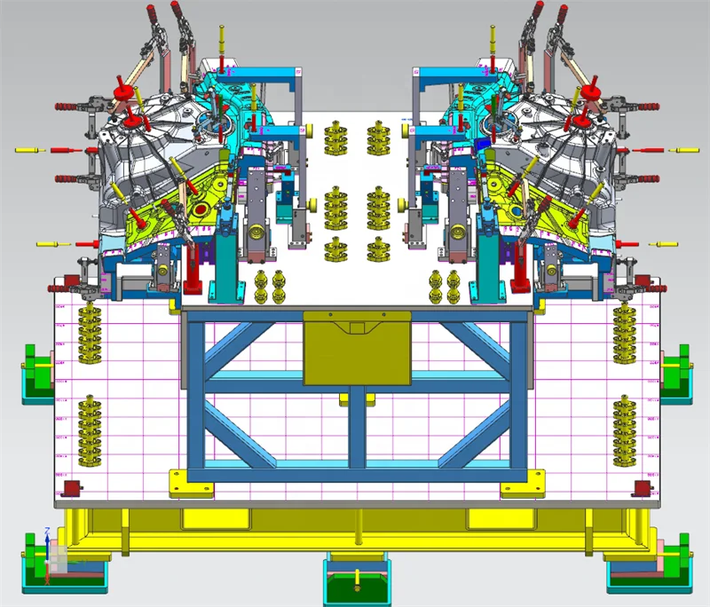 Automotive Measuring Fixture Manufacturing CNC Machining Professional Assembly and Debugging