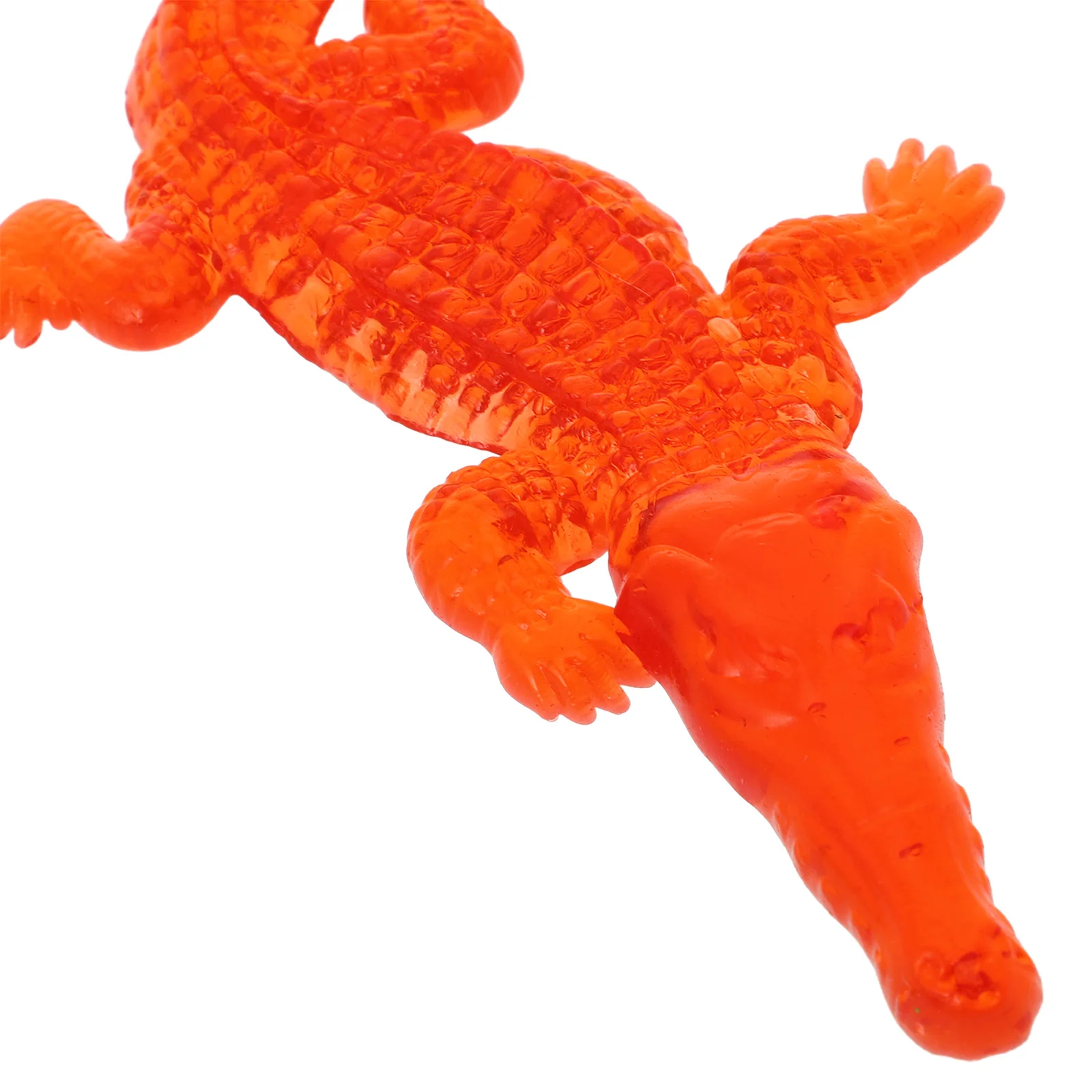 Évent en caoutchouc souple pour enfants, accessoires pour enfants, mini jouets, résistant à l'usure, en forme de crocodile, automne, 24 pièces