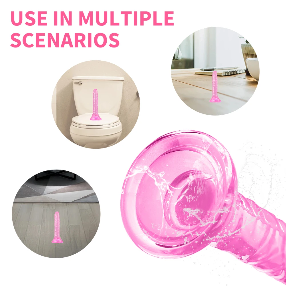 Realistic Dildo Strap On Penis Dildo With Suction Cup Butt Plug Colorful Sex Toys For Men Women Fake Dick Penis G Spot Toys