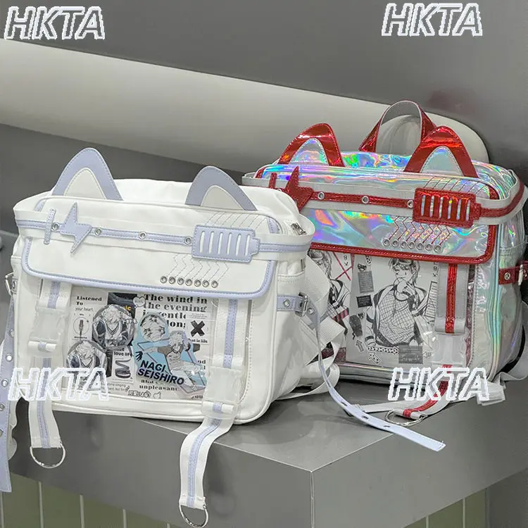 Original Cat Bag Lolita Comic-Con Jk Two-dimensional Schoolbag Women and Men Ba Chi Doll Bags Japanese Lolita Pain Bag Backpack