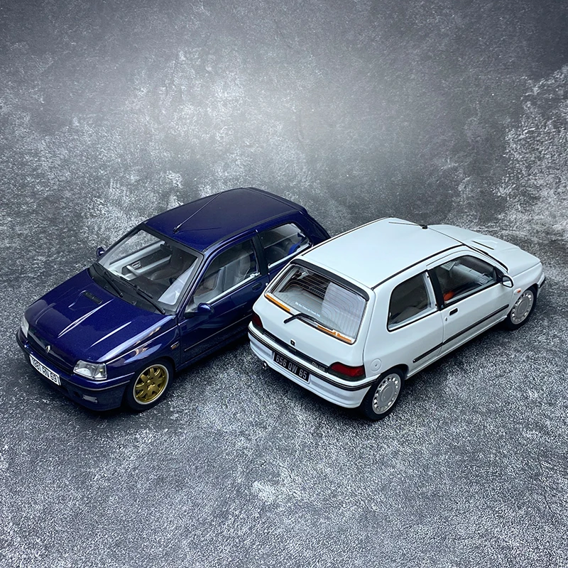 NOREV 1/18 FOR Renault Clio Williams 1993 metal Car model Static ornament Send to a friend New Year gift Birthday present