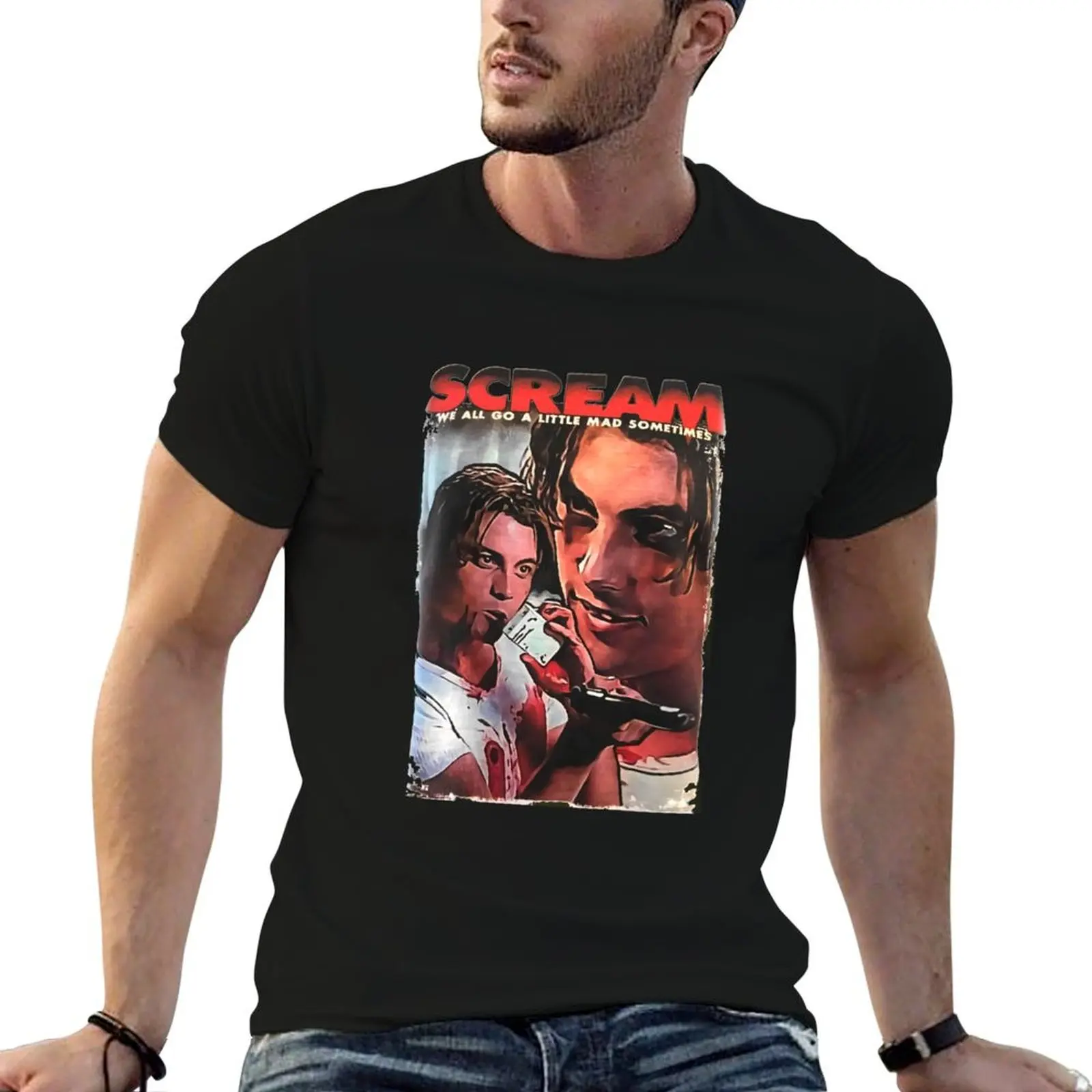 Billy Loomis - Skeet Ulrich. Men_s _amp_ Women_s T-Shirt blacks Personalized t-shirt shirts men
