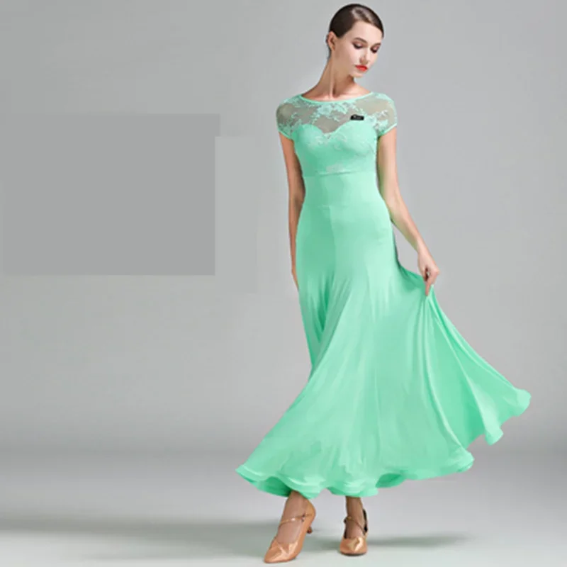 Ropa de baile, vestido de salón estándar, traje de vals para mujer, vestidos de baile modernos para adultos, traje de escenario de Tango, Ropa de baile Flamenco