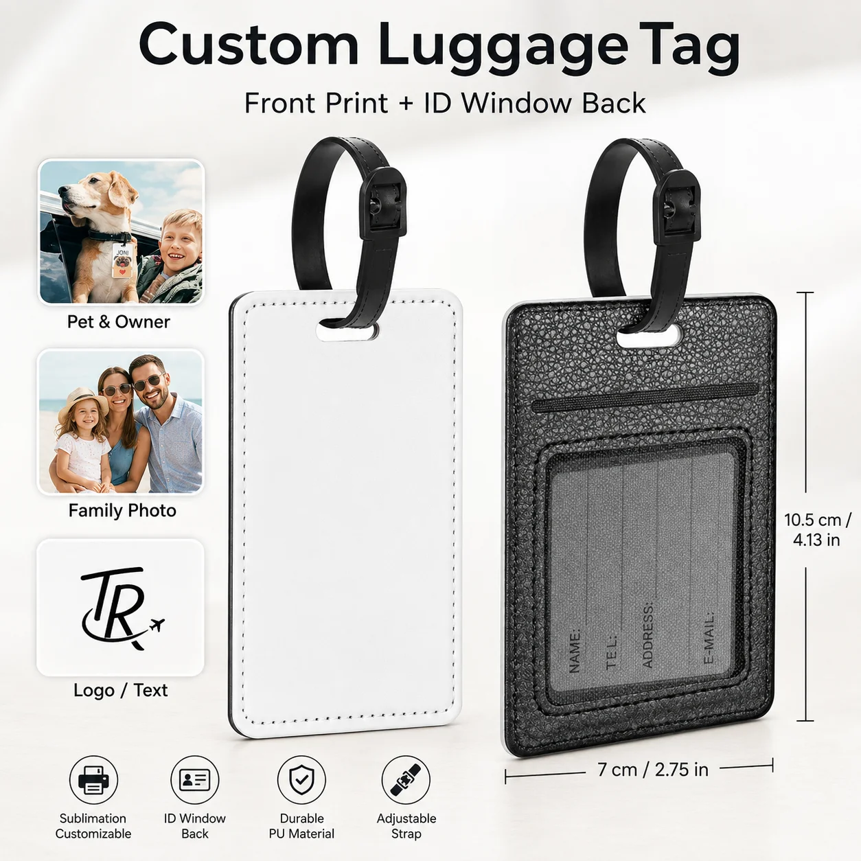 Персонализированная бирка для – обзор и цена Travel Accessories Personalised