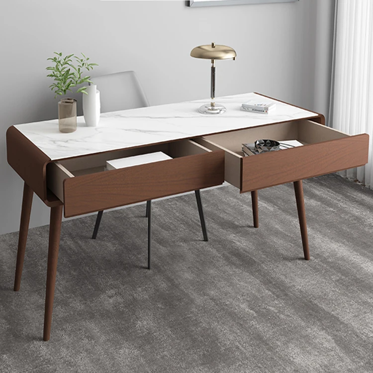 

Home Furniture Marble Computer Desk Office Table Study Table With Drawers Latest Office Table Designs Melamine Desk