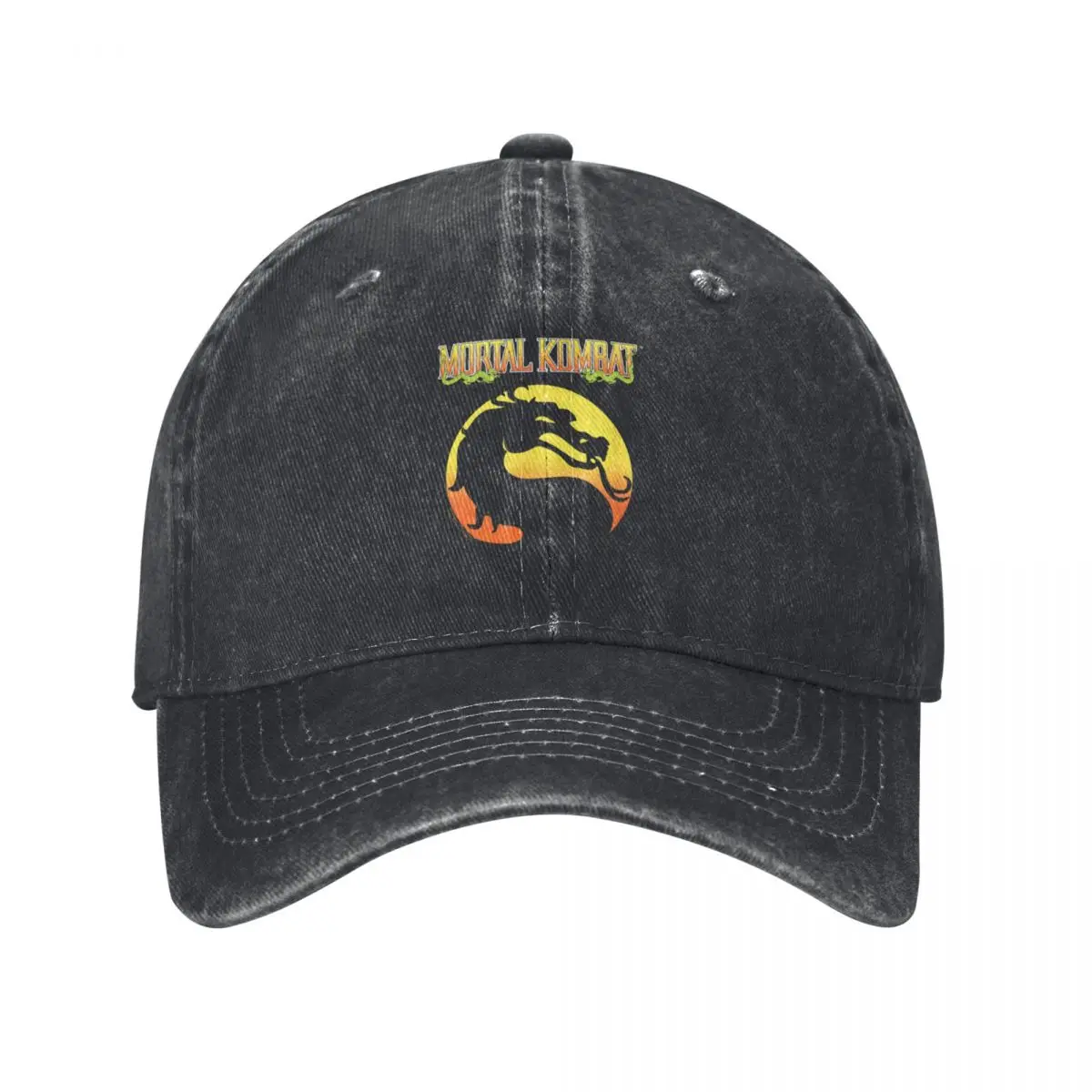 

Mortal Kombat Klassic Logo Baseball Cap Sports Cap Luxury Brand party Hat Hats For Men Women's