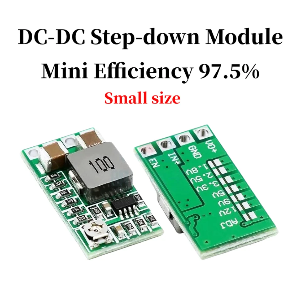 1-10pcs Mini DC-DC 12-24V To 5V 3A Step Down Power Supply Mo