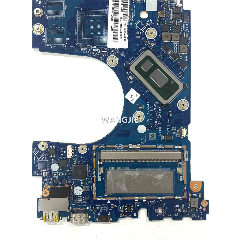 Placa base para portátil Lenovo Thinkpad Yoga 730-15IWL, 5B20Z65361, WIN SRFFW, I7-8565U, 8 GB de RAM, WLZP5, LA-G541P, 100%