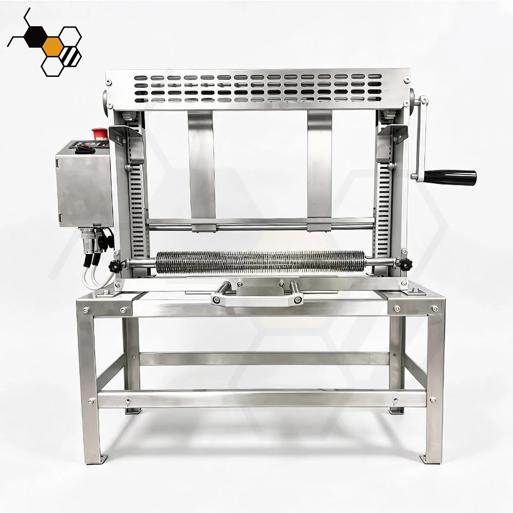 Reciprocating Electric Cover Opening Knife Heating Honey Cover Opening Machine for Beehive Frame