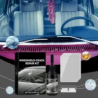 Car Glass Repair Fluid Car Window Cracks Remover Automotive Front Windshield Nano Repair Fluid Kit For Cracks Scratches