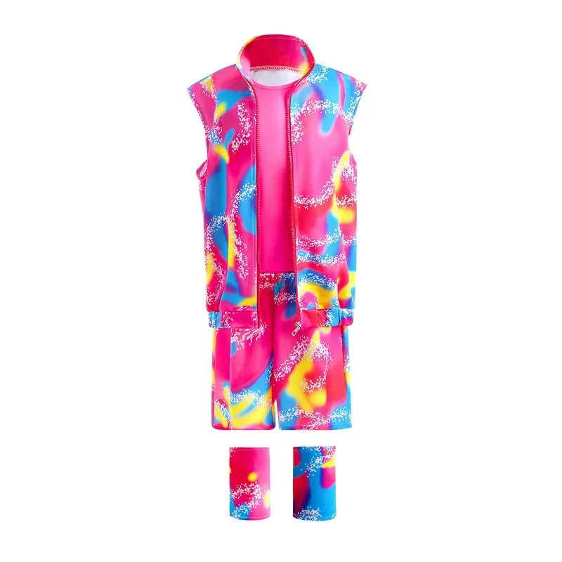 Film per bambini Ken gingling ast petty Ryan Cosplay Ba Bi Costume rosa vestiti Set per ragazzi ragazze Beachwear Day-Glo Outfit