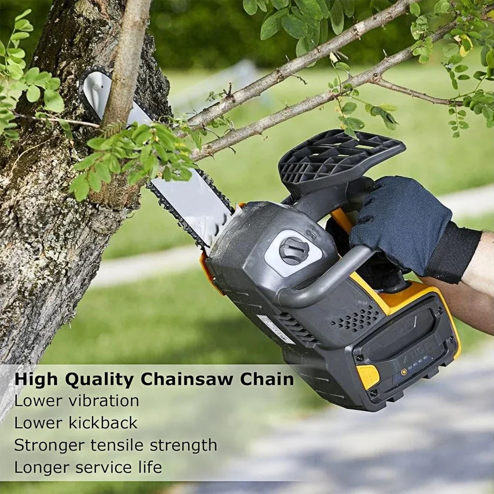 16 بوصة 56 محرك الروابط سلسلة المنشار دليل بار وسلسلة المنشار مجموعة 3/8 "سلسلة الملعب منخفضة ركلة لأدوات النجارة الحرفي