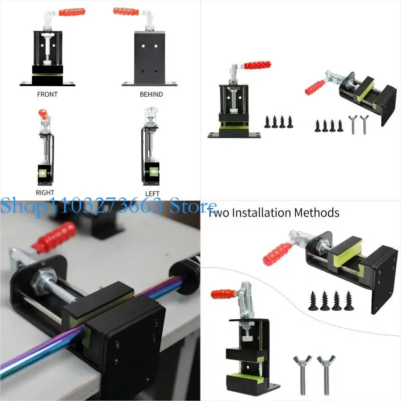 

R6FE Golf Club Shaft Clamp Gripping Vise Tool Golf Club Regrip Vise Tool Professional Golf Club Gripping Station Enduring